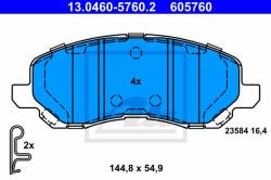 ATE set placute frana, frana disc ATE 13.0460-5760.2 (13.0460-5760.2)