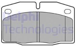 DELPHI set placute frana, frana disc DELPHI LP415 (LP415)