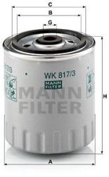 Mann-filter filtru combustibil MANN-FILTER WK 817/3 x - automobilus
