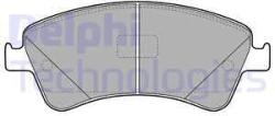 DELPHI set placute frana, frana disc DELPHI LP2104 (LP2104)
