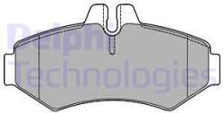 DELPHI set placute frana, frana disc DELPHI LP1437 (LP1437)