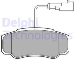 DELPHI set placute frana, frana disc DELPHI LP2054 (LP2054)