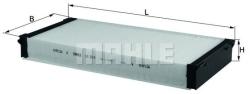 MAHLE Filtru, aer habitaclu MAHLE LA 32/2 (LA 32/2)