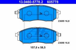 ATE set placute frana, frana disc ATE 13.0460-5778.2 (13.0460-5778.2)