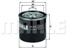 MAHLE Filtru ulei MAHLE OC 215 (OC 215) - automobilus