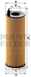 Mann-filter Filtru ulei MANN-FILTER HU 721/5 x - automobilus