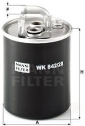 Mann-filter filtru combustibil MANN-FILTER WK 842/20 (WK 842/20) - automobilus