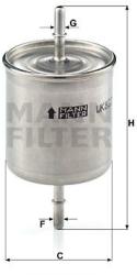 Mann-filter filtru combustibil MANN-FILTER WK 822/2 - automobilus