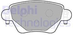 DELPHI set placute frana, frana disc DELPHI LP1682 (LP1682)
