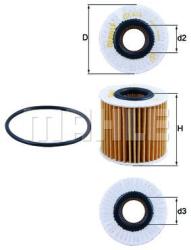MAHLE Filtru ulei MAHLE OX 414D2 (OX 414D2) - automobilus