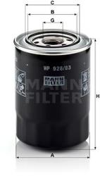 Mann-filter Filtru ulei MANN-FILTER WP 928/83 (WP 928/83) - automobilus
