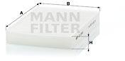 Mann-filter Filtru, aer habitaclu MANN-FILTER CU 2945 (CU 2945)