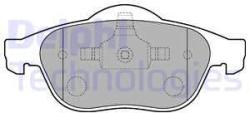 DELPHI set placute frana, frana disc DELPHI LP1708 (LP1708)