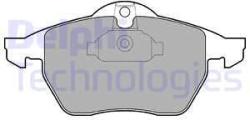 DELPHI set placute frana, frana disc DELPHI LP1600 (LP1600)