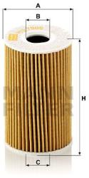 Mann-filter Filtru ulei MANN-FILTER HU 7008 z (HU 7008 z) - automobilus