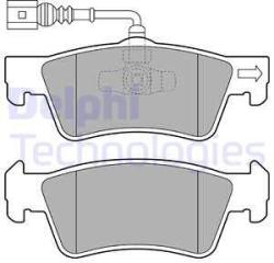 DELPHI set placute frana, frana disc DELPHI LP2086 (LP2086)