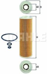 MAHLE Filtru ulei MAHLE OX 183/5D1 (OX 183/5D1) - automobilus