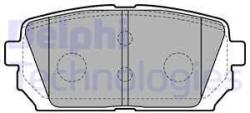 DELPHI set placute frana, frana disc DELPHI LP2051 (LP2051)