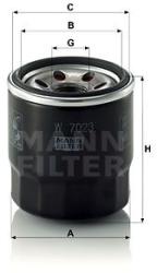 Mann-filter Filtru ulei MANN-FILTER W 7023 (W 7023) - automobilus