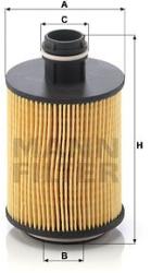 Mann-filter Filtru ulei MANN-FILTER HU 7004/1 x (HU 7004/1 x) - automobilus