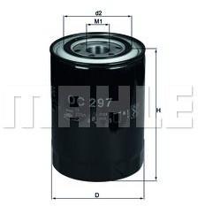 MAHLE Filtru ulei MAHLE OC 297 (OC 297) - automobilus