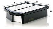 Mann-filter Filtru aer MANN-FILTER C 26 008 (C 26 008) - automobilus