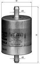 MAHLE filtru combustibil MAHLE KL 145 (KL 145) - automobilus