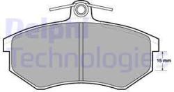 DELPHI set placute frana, frana disc DELPHI LP429 (LP429)
