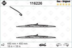 SWF Set 2 lamele stergator SWF 116226 (116226)