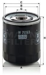 Mann-filter Filtru ulei MANN-FILTER W 7053 (W 7053) - automobilus