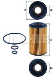MAHLE Filtru ulei MAHLE OX 153/7D2 (OX 153/7D2) - automobilus