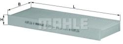 MAHLE Filtru, aer habitaclu MAHLE LA 289 (LA 289)