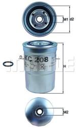 MAHLE filtru combustibil MAHLE KC 208 (KC 208) - automobilus