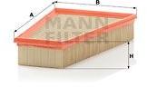 Mann-filter Filtru aer MANN-FILTER C 27 124 (C 27 124) - automobilus