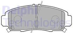 DELPHI set placute frana, frana disc DELPHI LP1704 (LP1704)