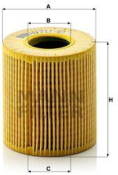Mann-filter Filtru ulei MANN-FILTER HU 711/51 x (HU 711/51 x) - automobilus