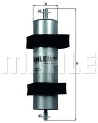 MAHLE filtru combustibil MAHLE KL 596 - automobilus