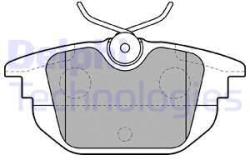 DELPHI set placute frana, frana disc DELPHI LP1472 (LP1472)