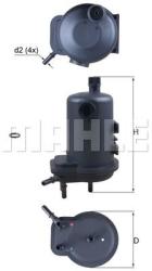 MAHLE filtru combustibil MAHLE KL 633D (KL 633D) - automobilus