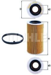 MAHLE Filtru ulei MAHLE OX 370D1 (OX 370D1) - automobilus