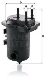 Mann-filter filtru combustibil MANN-FILTER WK 939/9 x (WK 939/9 x) - automobilus