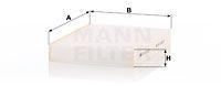 Mann-filter Filtru, aer habitaclu MANN-FILTER CU 25 003 (CU 25 003)