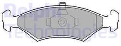 DELPHI set placute frana, frana disc DELPHI LP1604 (LP1604)