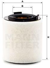 Mann-filter Filtru aer MANN-FILTER C 15 008 (C 15 008) - automobilus