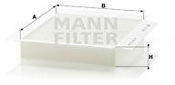 Mann-filter Filtru, aer habitaclu MANN-FILTER CU 2338 (CU 2338)