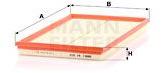 Mann-filter Filtru aer MANN-FILTER C 42 002 (C 42 002) - automobilus