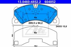 ATE set placute frana, frana disc ATE 13.0460-4852.2 (13.0460-4852.2)
