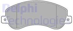 DELPHI set placute frana, frana disc DELPHI LP1954 (LP1954)