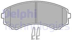 DELPHI set placute frana, frana disc DELPHI LP1462 (LP1462)