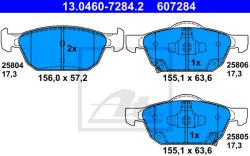 ATE set placute frana, frana disc ATE 13.0460-7284.2 (13.0460-7284.2)